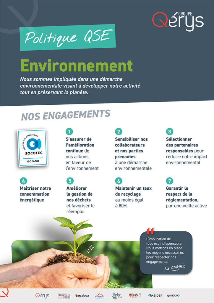 Politique environnement